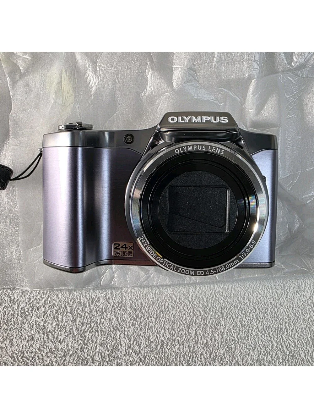 Olympus SZ-14 Compact Camera Silver 14MP 24x Zoom 3.0